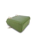 Mini Lady Dior Bag Willow Green Lizard - Image 2