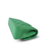 21P Green Caviar Quilted Classic Flap Small Light Gold Hardware - Image 12