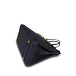 Birkin 25 Bleu Nuit Veau Togo Gold Plated A Stamp - Image 11