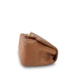Caramel Lambskin Quilted Mini Square Flap LGHW - Image 5