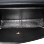 Black Mademoiselle Caviar Vertical Flap Jumbo Gold Hardware - Image 15