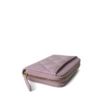 24A Light Pink Caviar Quilted Zip Coin Purse - Image 6