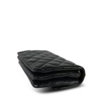 Black Lambskin Quilted Pillow Crush Single Flap Aged Gold Hardware - Image 6