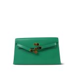 Kelly Elan Menthe Chevre Chamkila Gold Plated W Stamp - Image 4