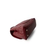 21A Burgundy Caviar Quilted Coco Handle Small LGHW - Image 13