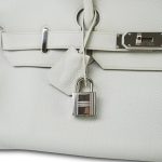 Shoulder Birkin 42 Gris Perle Clemence Palladium Plated [O] Stamp - Image 19