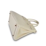 Birkin 30 Craie Epsom Rose Gold Plated Y Stamp - Image 15