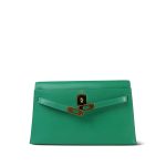 Kelly Elan Menthe Chevre Chamkila Gold Plated W Stamp - Image 5