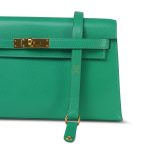 Kelly Elan Menthe Chevre Chamkila Gold Plated W Stamp - Image 9