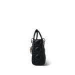 Mini Lady Dior Bag Black Lambskin Cannage - Image 11