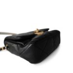 Black Lambskin Quilted Coco Love Flap Bag - Image 8