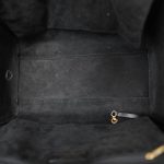 Black Caviar Quilted Deauville Shopping Tote Medium Studded Light Gold Hardware - Image 14
