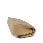 Beige Clair Lambskin Quilted Classic Flap Medium GHW - Image 8