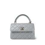 Lambskin Quilted Trendy CC Small Light Gold Hardware
