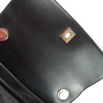 Black Lambskin Quilted Small Trendy CC Light Gold Hardware - Image 11