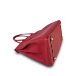 Birkin 30 Rouge Vif Veau Togo Gold Plated Y Stamp - Image 6