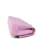 22S Pink Caviar Quilted Classic Flap Medium LGHW - Image 9