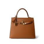 Kelly Sellier 25 Gold Veau Epsom Gold Plated Z Stamp - Image 9