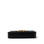 Celine Black Shiny Calfskin Claude Shoulder Bag - Image 9