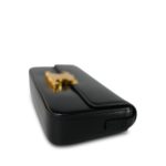 Celine Black Shiny Calfskin Claude Shoulder Bag - Image 2