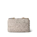 21S Oreo Tweed Quilted 19 Flap Small Mixed Hardware - Image 5