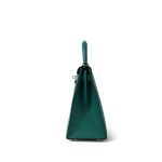 Kelly 28 Malachite Epsom Gold Plated R Square Stamp - Image 15