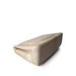 Iridescent Beige Python Classic Flap Jumbo LGHW - Image 6