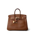 Birkin 25 Fauve Barenia Gold Plated Z Stamp