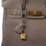 Birkin 30 Etoupe Togo Gold Plated A Stamp - Image 17