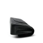 Black Caviar Quilted Medium Classic Flap GHW - Image 8