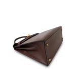 Kelly Sellier 28 Brown Courchevel Gold Plated (V) Stamp - Image 17