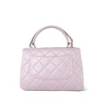 21S Light Pink Lambskin Quilted Trendy CC Small LGHW - Image 6