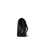 Black Caviar Quilted Classic Flap Jumbo Gold Hardware - Image 4