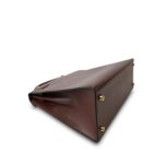 Kelly Sellier 28 Brown Courchevel Gold Plated (V) Stamp - Image 19