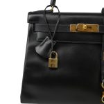 Kelly Sellier 28 Retourne Black Box Calfksin Gold Plated (W) Stamp - Image 3