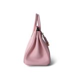 Birkin 25 Rose Sakura Swift Gold Plated X Stamp - Image 2