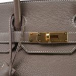 Birkin 30 Etoupe Togo Gold Plated A Stamp - Image 16