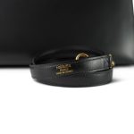 Kelly Sellier 28 Black Box Calfskin Gold Plated (H) Stamp - Image 5