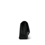 Black Caviar Quilted Double Flap Medium Gold Hardware - Image 12