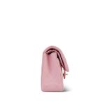 22C Sakura Pink Caviar Quilted Small Classic Flap LGHW - Image 5