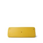 Shoulder Kelly 40 Jaune Ambre Taurillon Clemence Gold Plated N Square Stamp - Image 11