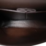 Brown Lambskin Quilted Classic Flap Medium Gold Hardware - Image 14