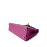 Mini Kelly Sellier Magnolia Veau Epsom Palladium Plated C Stamp - Image 10