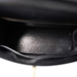 Kelly Sellier 28 Black Box Calfskin Gold Plated (H) Stamp - Image 11