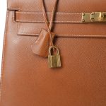 Kelly 35 Gold Corchavel Gold Plated (V) Stamp - Image 3