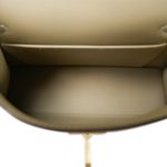 Mini Kelly Sellier II Bi-Color Horseshoe (HSS) Trench/Craie Epsom Permabrass Plated Z Stamp - Image 11