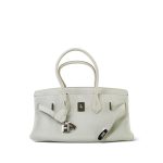 Shoulder Birkin 42 Gris Perle Clemence Palladium Plated [O] Stamp - Image 15