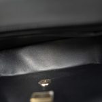23S Black Lambskin Quilted Mini Rectangular Single Flap LGHW - Image 11