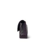Plum Lambskin Quilted Classic Flap Medium Light Gold Hardware - Image 2