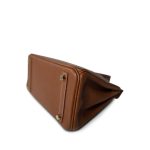 Birkin 25 Fauve Barenia Gold Plated Z Stamp - Image 12